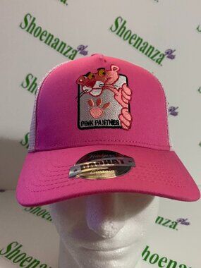 Headgear Classics Hat Pink Panther Pantone Trucker Snapback Dad Cap White OSFM